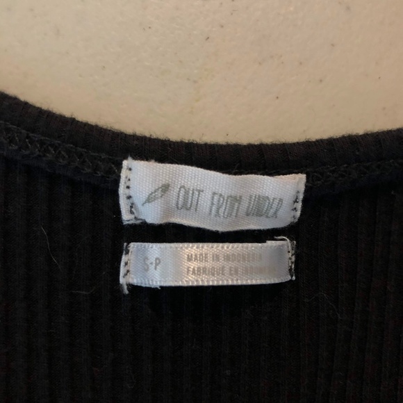 Out from Under Bree Zip-Up Bodysuit Black Long Slv - Picture 5 of 8